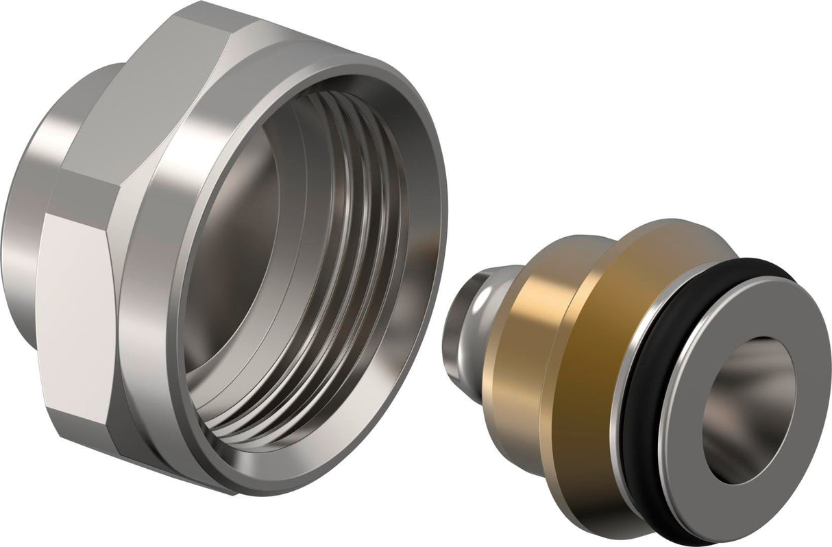 Uponor Uni-X Verschraubung MLC mit 3/4" FT Euro Anschluss