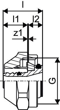 Uponor Uni-X Verschraubung MLC mit 3/4" FT Euro Anschluss