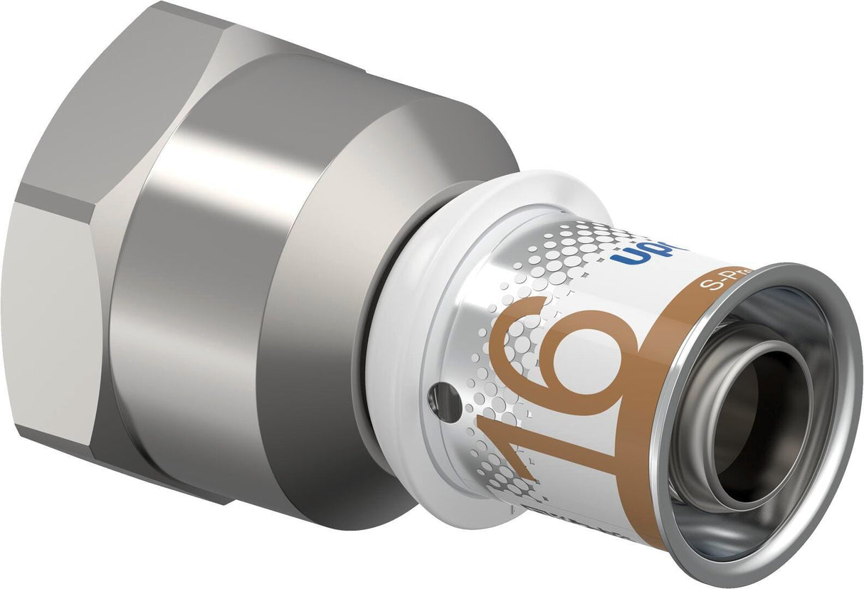 Uponor S-Press PLUS Übergangsmuffe 16-Rp1/2"FT