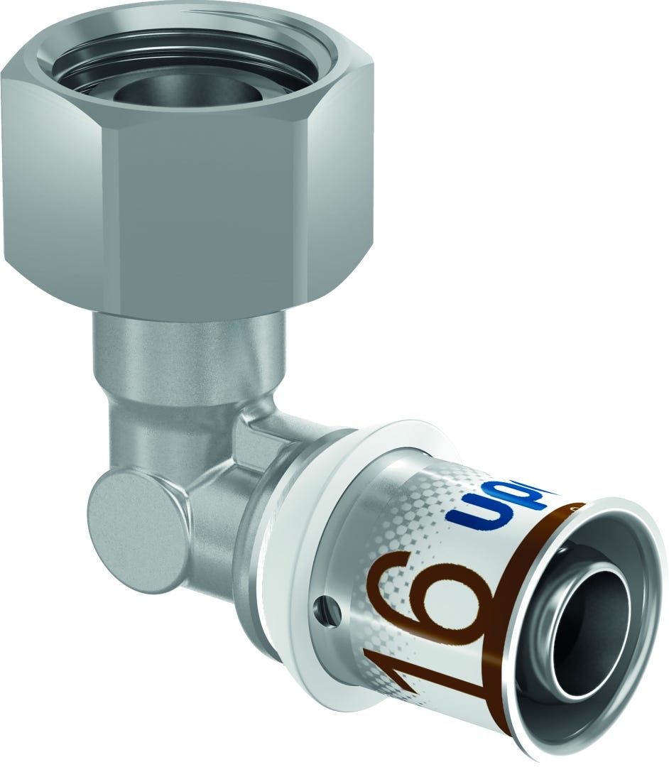 Uponor S-Press PLUS SK-Winkelverschraub. Geberit 16-1/2"FT