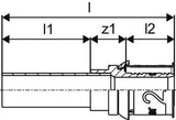 Uponor S-Press PLUS Übergang auf Kupfer