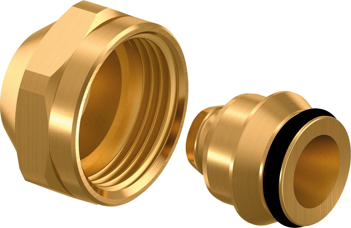 Uponor Vario Klemmringverschraubung PEX 16x1,8/2,0-G3/4"FT Euro
