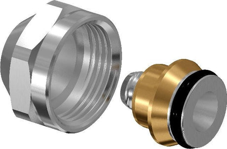 Uponor Uni-X Verschraubung MLC mit 3/4" FT Euro Anschluss