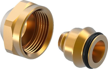 Uponor Vario Klemmringverschraubung PEX 16x1,8/2,0-G3/4"FT Euro