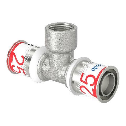 Uponor S-Press PLUS T-Stück m. Innengew.