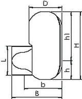 SP Isolierung bis 1" IG, max. 110° für SpiroVent RV2 u. SpiroTrap MB3