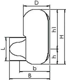 SP Isolierung bis 1" IG, max. 110° für SpiroVent RV2 u. SpiroTrap MB3