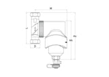 SP Schlammabscheider SpiroTrap MB3 m. Magnet horizontal + vertikal, 6 bar, 110°