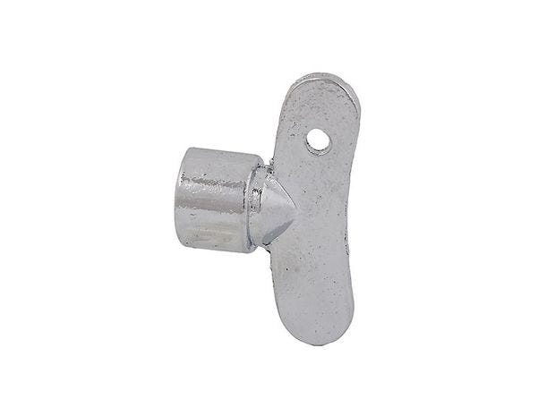 JS Steckschlüssel DN15, 1/2", Vierkant 6mm, vernickelt