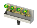 JS ATV-Station, mit steigender Spindel, DN25, oberer Ausgang 1 1/2"