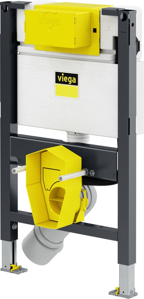 Viega WC Element Prevista Dry 8533 mit Dusch WC Anschluss 820 mm