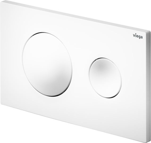 Viega WC Betät.-Pl. Visign for Style 20 8610.1 aus Kunststoff in weiß alpin