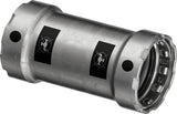Viega Megapress-Schiebemuffe mit SC-Contur Stahl unlegiert, Zink-Nickel-Beschichtung, Modell 4215.5
