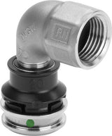 Viega Raxinox-Übergangsbogen 90° mit SC-Contur Stahl nichtrostend, Modell 4414.11