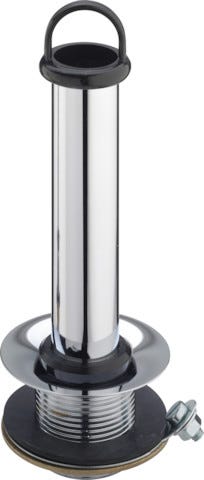 Viega Standrohrventil Modelle 44.1 und 45.1 Messing verchromt