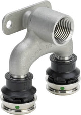 Viega Raxinox-Doppelwandscheibe mit SC-Contur Stahl nichtrostend Modell 4425.7