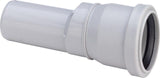 Viega Übergangsstück 4919 in 50x40mm Kunststoff grau