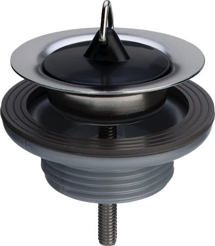 Viega Universalventil 5121.3 in G1 1/4 x 60mm Kunststoff grau