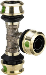 Viega Raxofix-T-Stück mit SC-Contur Siliziumbronze, Modell 5318