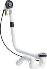 Viega Multiplex Trio-Ab-/Überlauf Funktionseinheit Modell 6161 DN: 40/50 mit Ablaufloch-Ø 52 für Badewanne