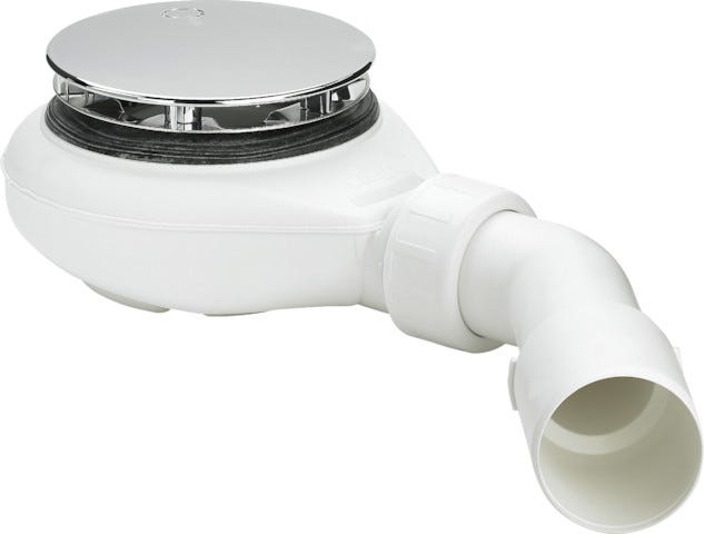 Viega Ablaufgarnitur Tempoplex 6963 in 112mmxDN40/50 Kunststoff verchromt
