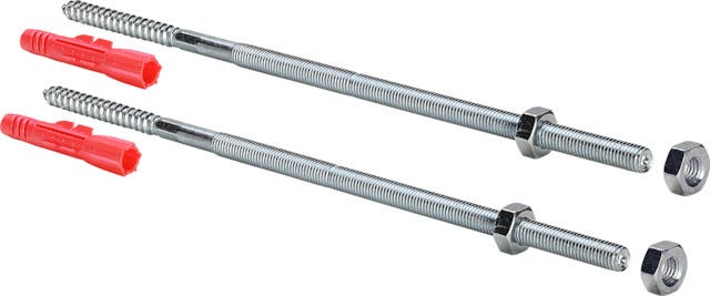 Viega Befestigungsset Tiefenverstellbar bis 200 mm, Modell 8180.73 Anzahl im Set: 2