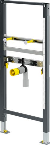 Viega Waschtisch Element Prevista Dry 8535 Anschlüsse höhenverstellbar 1120 mm