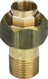 Viega Übergangsverschraubung Tülle Messing, Gewindeanschluss Rotguss oder Siliziumbronze, konischdichtend, Modell 94341G