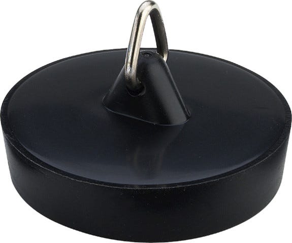 Viega Ventilstopfen 9933 in 56,5mm Kunststoff schwarz