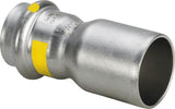 Viega Sanpress Inox G-Reduzierstück mit SC-Contur Stahl nichtrostend, Modell 0215.1