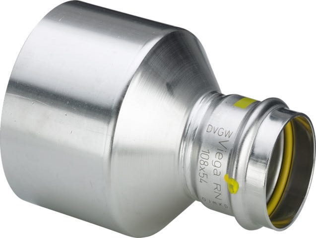 Viega Sanpress Inox G XL-Reduzierstück mit SC-Contur Stahl nichtrostend, Modell 0215.1XL