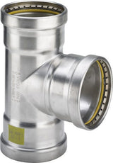 Viega Sanpress Inox G XL-T-Stück mit SC-Contur Stahl nichtrostend, Modell 0218XL