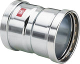 Viega Prestabo XL-Muffe mit SC-Contur Stahl unlegiert, verzinkt, Modell 1115XL VdS-Zulassung
