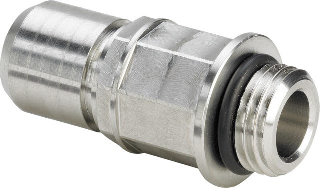 Viega Easytop-Entnahmeventil Stahl nichtrostend, Modell 2223.2 G: ¼