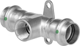 Viega Sanpress Inox-Wandscheiben-T-Stück mit SC-Contur Stahl nichtrostend, Modell 2317.3 d1: 15 Rp: ½ d2: 15