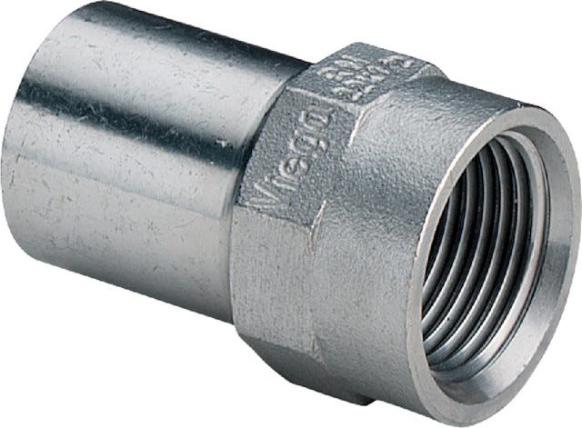 Viega Sanpress Inox-Einsteckstück Stahl nichtrostend Modell 2312.1