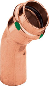 Viega Profipress-Bogen 45° mit SC-Contur Kupfer, Modell 2426.1