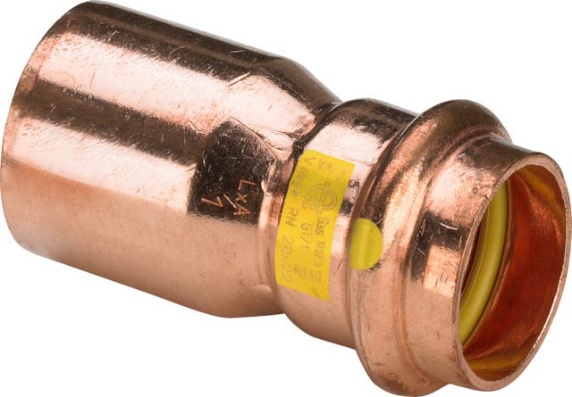 Viega Profipress G-Reduzierstück mit SC-Contur Kupfer, Modell 2615.1