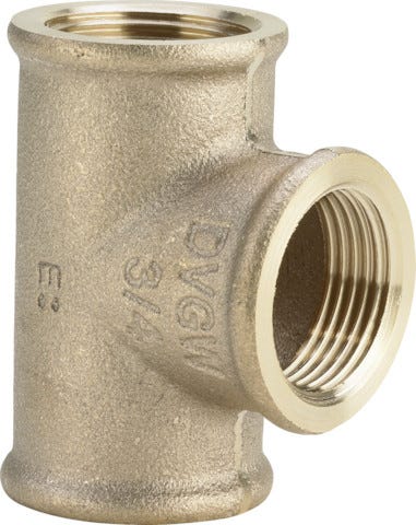 Viega T-Stück Rotguss, Modell 3130