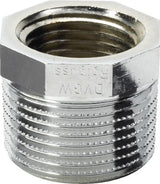 Viega Reduzierstück Rotguss Modell 3241 AG/IG, verchromt, 1-teilig, gerade, Bronze, Silizium-Bronze