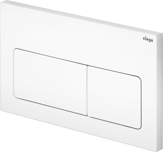 Viega WC Betät.-Pl. Visign for Life 5 8601.1 aus Kunststoff in weiß-alpin