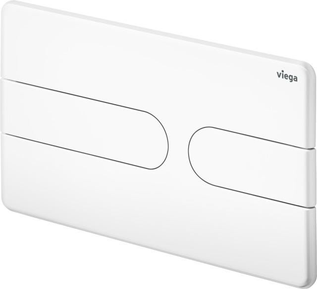 Viega WC Betät.-Pl. Visign for Style 23 8613.1 aus Kunststoff in weiß alpin