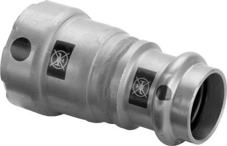 Viega Megapress-Übergangsstück mit SC-Contur Stahl unlegiert, Zink-Nickel-Beschichtung, Modell 4213