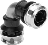 Viega Raxinox-Bogen 90° mit SC-Contur Stahl nichtrostend, Modell 4416