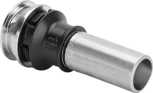 Viega Raxinox-Einsteckstück mit SC-Contur, Stahl nichtrostend, Modell 4413