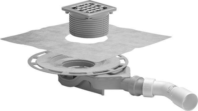 Viega Badablauf 4980.60 in DN40/50 Kunststoff