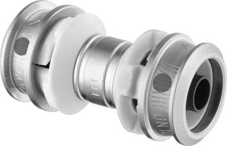 Viega Kupplung mit SC Raxofix Modell 5315.01 aus Siliziumbronze mit Pressanschlüssen