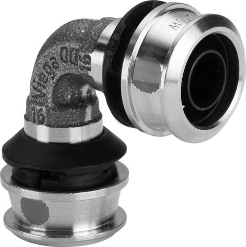 Viega Raxofix-Bogen 90° mit SC-Contur Siliziumbronze, Modell 5316