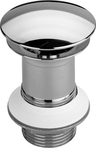 Viega Schaftventil 5430 in G1 1/4 x 63mm x 75mm Messing verchr. nicht verschließbar