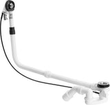 Viega Multiplex Trio-Ab-/Überlauf Funktionseinheit Modell 6161 DN: 40/50 mit Ablaufloch-Ø 52 für Badewanne